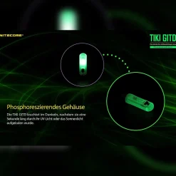 LED Lampe TIKI GTID - Glow in the dark