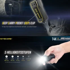LED Schlüsselbundlampe T4K