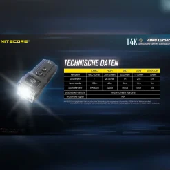 LED Schlüsselbundlampe T4K