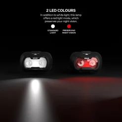 LED Stirnlampe Seek 450 Lumen Recharge