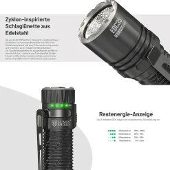 LED Taschenlampe EDC35 - 5000 Lumen