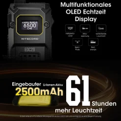 LED Taschenlampe EDC29 Luminblade - 6500 Lumen