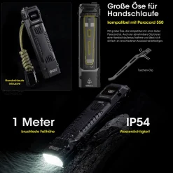 LED Taschenlampe EDC29 Luminblade - 6500 Lumen