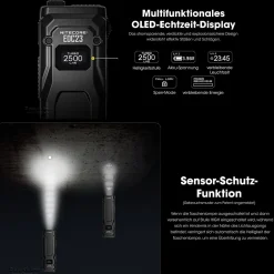 LED Taschenlampe EDC23 SABER - 2500 Lumen