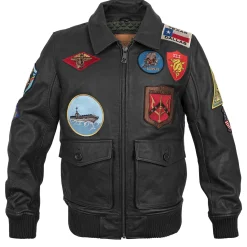 Leder Fliegerjacke 20201007