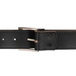 Ledergürtel dupliert mit Ziernaht 40mm