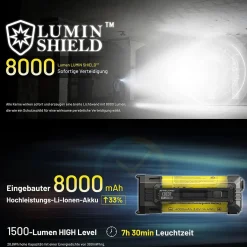 LED-Taschenlampe EDC37 - 8000 Lumen
