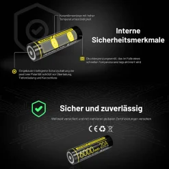 Li-Ion Akku 21700 - 6000mAH - NL2160HPI
