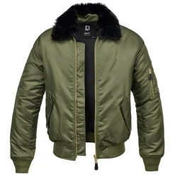 MA-2 Jacke mit Fellkragen