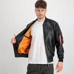 MA-1 VF Vintage Fit Vegan Leather Jacket