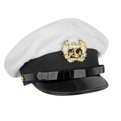 Marine Schirmmütze m. Abzeichen