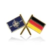 Mützenanstecker Flagge Nato / Deutschland
