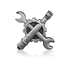 Mützenanstecker Instandsetzung