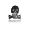 Mützenanstecker Totenkopf