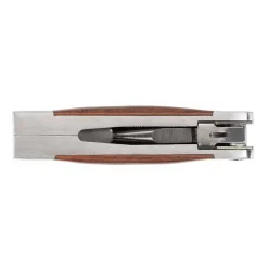 Multitool Pakkaholz Schalen m. Bits u. Etui