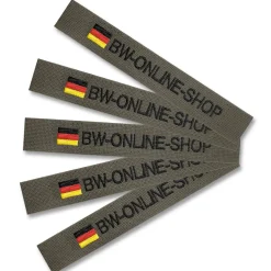 Namensstreifen mit Klett 5er-Satz Flagge