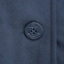 Navy Pea Coat Mantel (Sale)