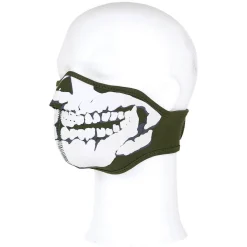 Neopren Gesichtsmaske Skull 3D