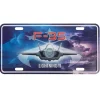 Nummernschild US Style mit Druck F-35 Lightning II