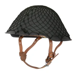NVA Stahlhelm m. Tarnnetz gebraucht