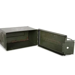 Orig. US Munikiste Metall Mittel Cal. 50