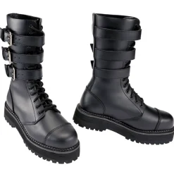Plateau Phantom Buckle Boots
