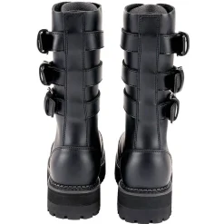 Plateau Phantom Buckle Boots