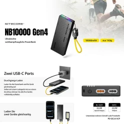 Powerbank NB10000 Gen4 - 10000mAh