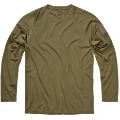 Quickdry Shirt langarm oliv