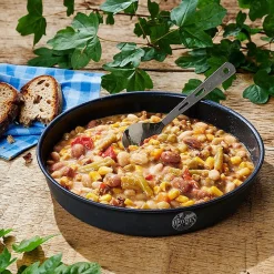 Ready to eat Mahlzeit vegetarischer Gemüseeintopf mit Bohnen