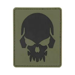 Rubber Patch Skull Large