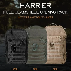 Rucksack Harrier Full Opening 25L