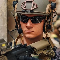 Saint Taktische Brille mit 2 Gläsern
