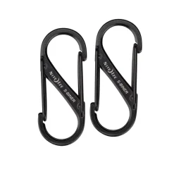 S-Biner Doppel-Clip Karabiner 2er Pack