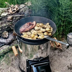 Schmiedeeiserne Pfanne