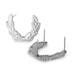 Schulterklappenauflage Eichenlaub Metall