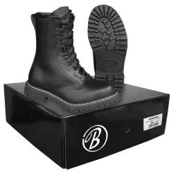 Springerstiefel mit Stahlkappe und Futter