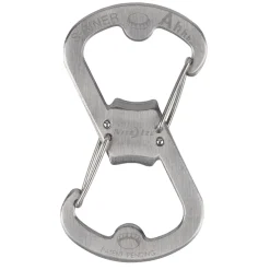 Stainless Bottle Opener S-Biner Karabiner
