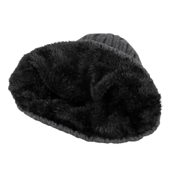 Strick Beanie gefüttert