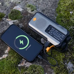 Survival Notfallradio mit Kurbel & Solar - Powerbank Taschenlampe SOS
