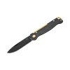 Taschenmesser Atlas Black Stonewash Brass