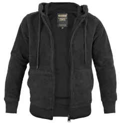 Teddyfleece Jacke mit Kapuze