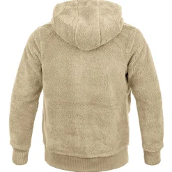 Teddyfleece Jacke mit Kapuze