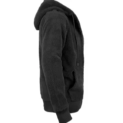 Teddyfleece Jacke mit Kapuze
