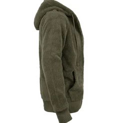 Teddyfleece Jacke mit Kapuze