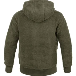 Teddyfleece Jacke mit Kapuze