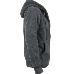 Teddyfleece Jacke mit Kapuze