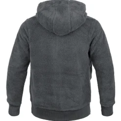 Teddyfleece Jacke mit Kapuze