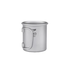 Titan Becher mit Klappgriff