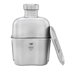 Titan Canteen Feldflasche m. Becher u. Tasche